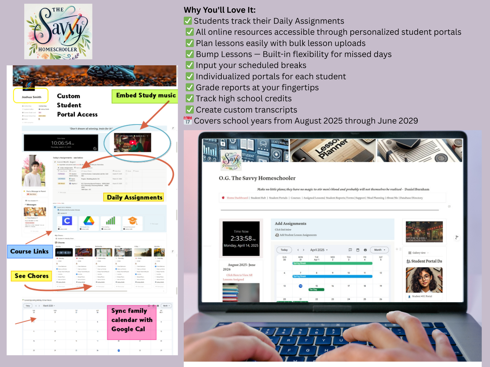 Digital planner preview
